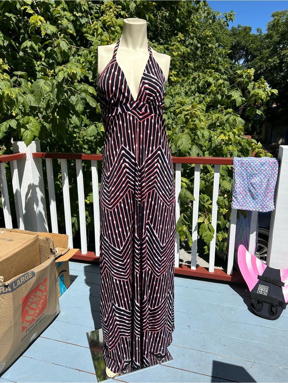💣 VERONICA M BUNDLE 💣 — 5 for $10 | Striped Halter Maxi Dress